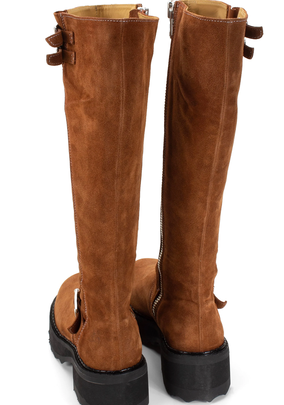 ANNA SUI X JOHN FLUEVOG BONDGIRL BOOT BROWN