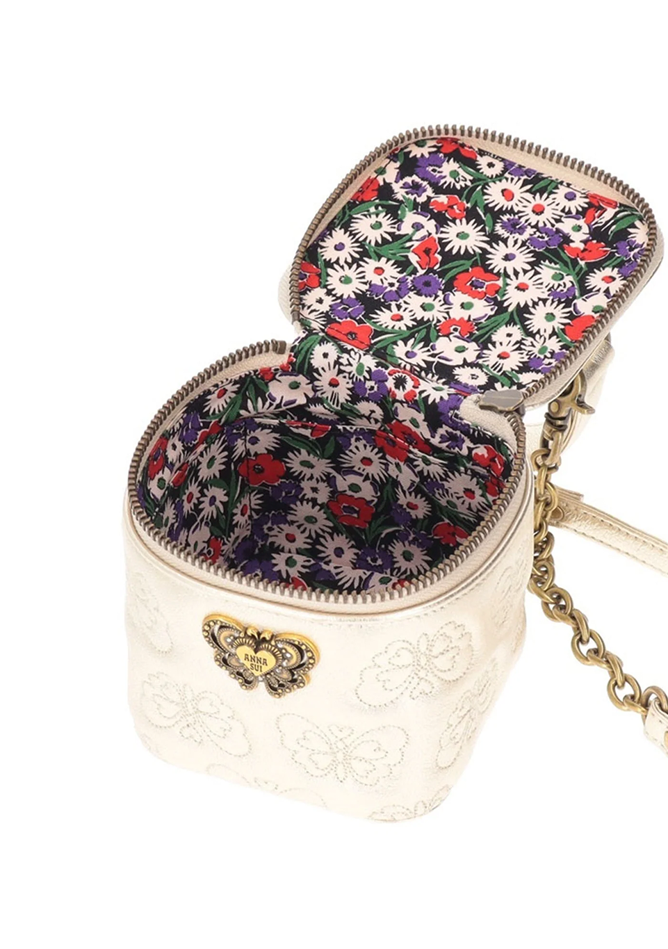 Miniature Chase 
                Crossbody Gold