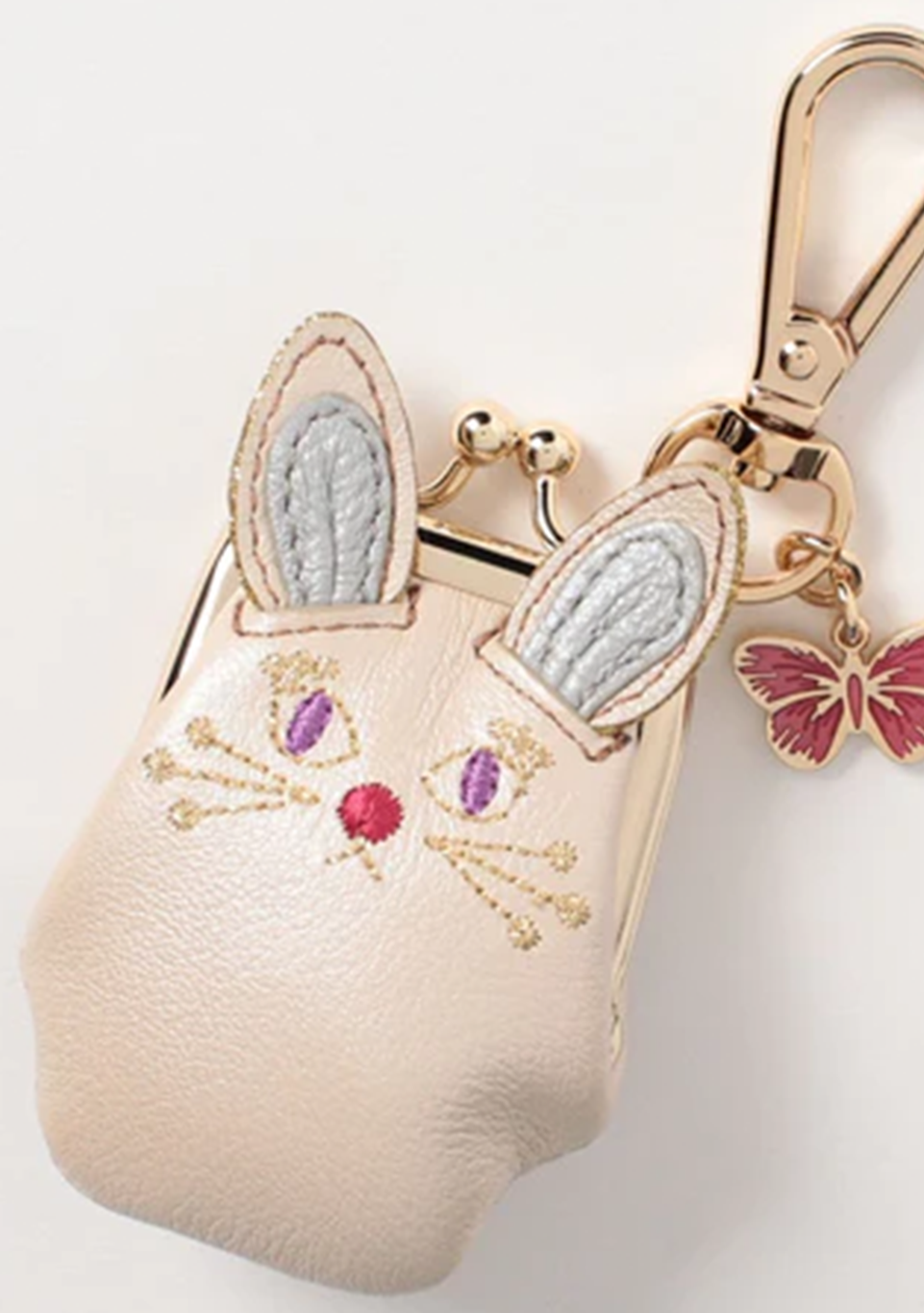 My Mimmy Mini Rabbit 
                Keychain Black