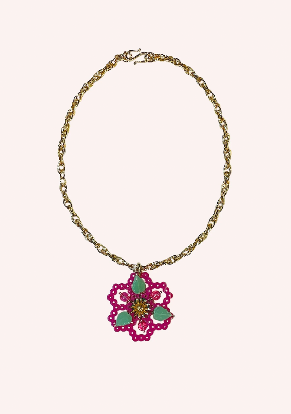 Daisy Chains Necklace
                Berry Multi