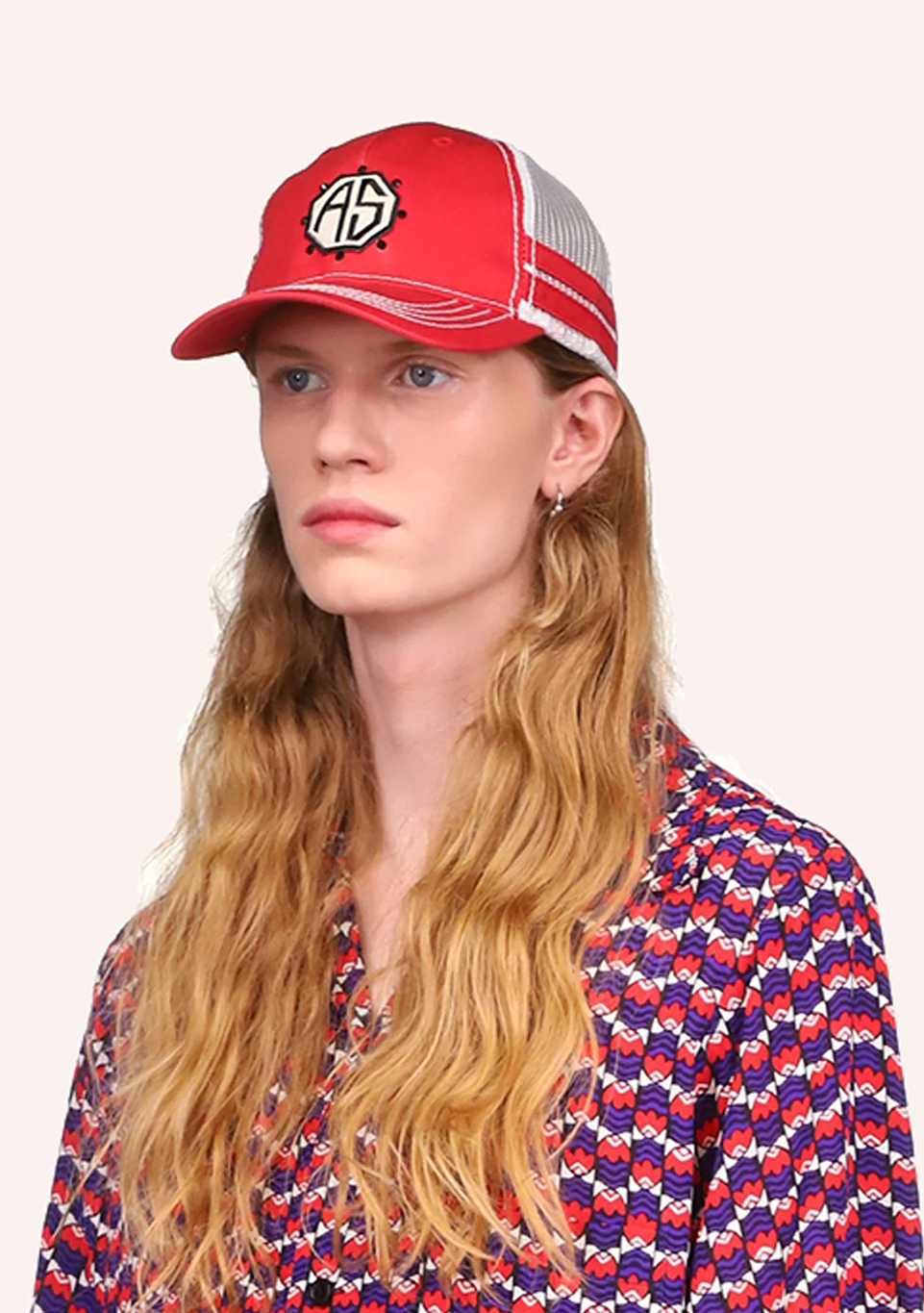 AS Trucker Hat Red Multi