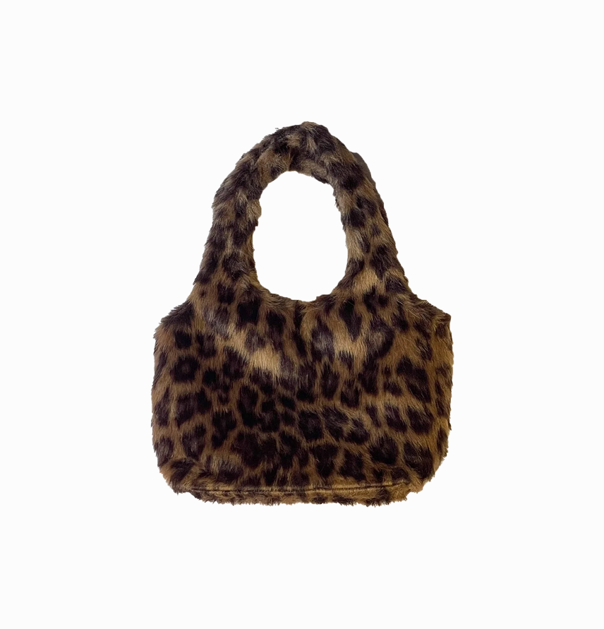 LEOPARD MINI BAG BROWN MULTI