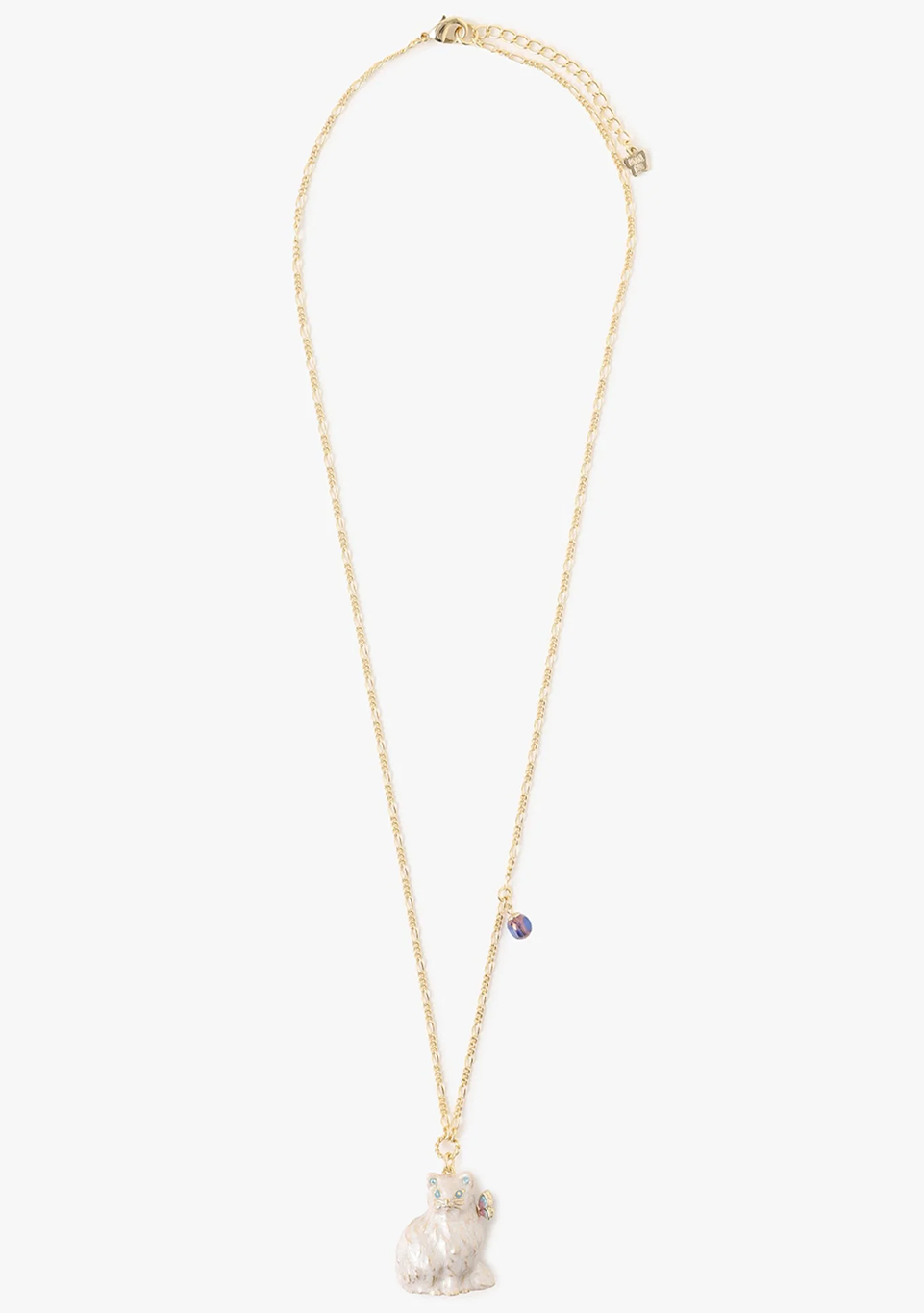 Cat Necklace Gold