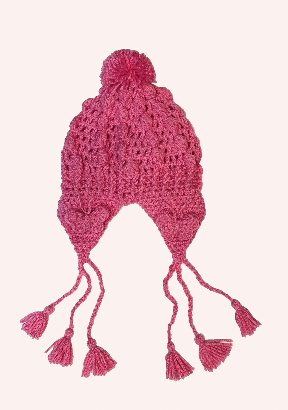 Butterfly Crochet Hat Rose