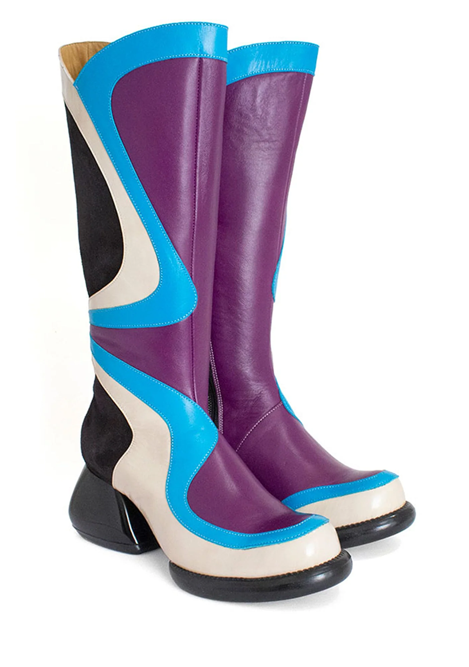 Anna Sui x John Fluevog Warhol 
                Boot Orchid Multi