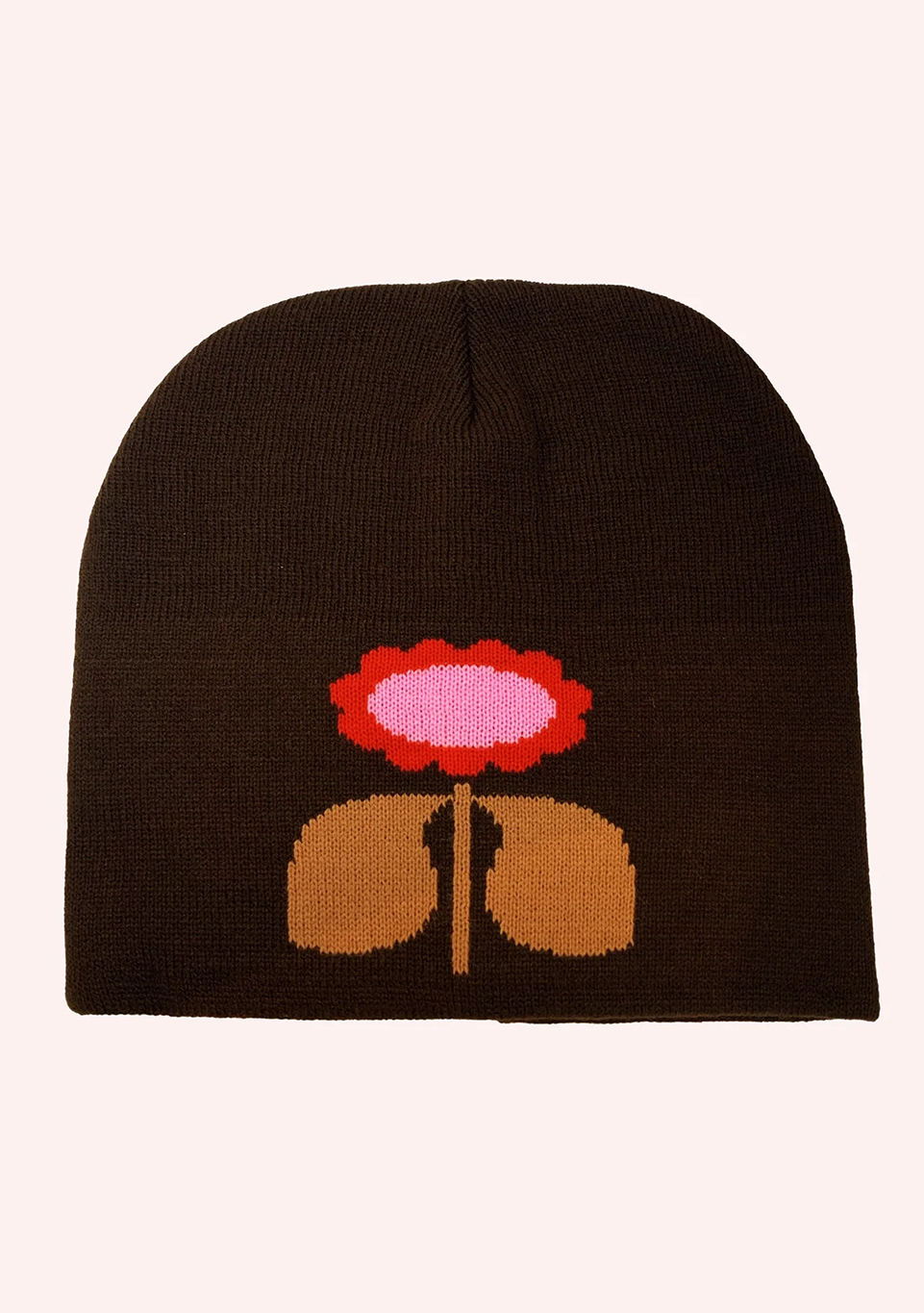Daisy Beanie Caramel Multi