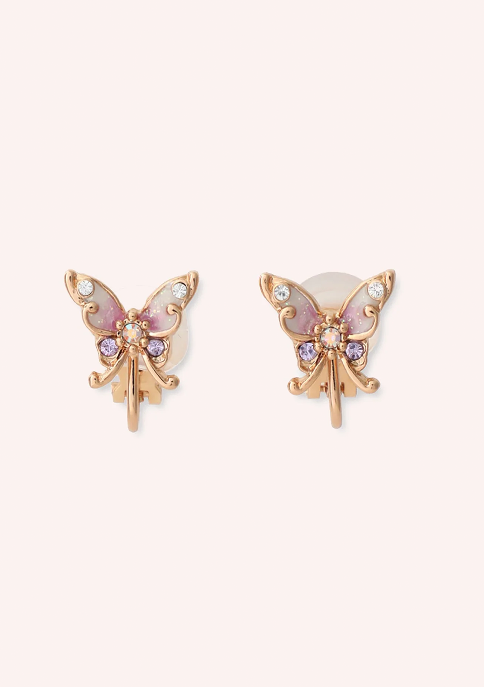 Butterfly Stud earrings
                Rose Gold Multi