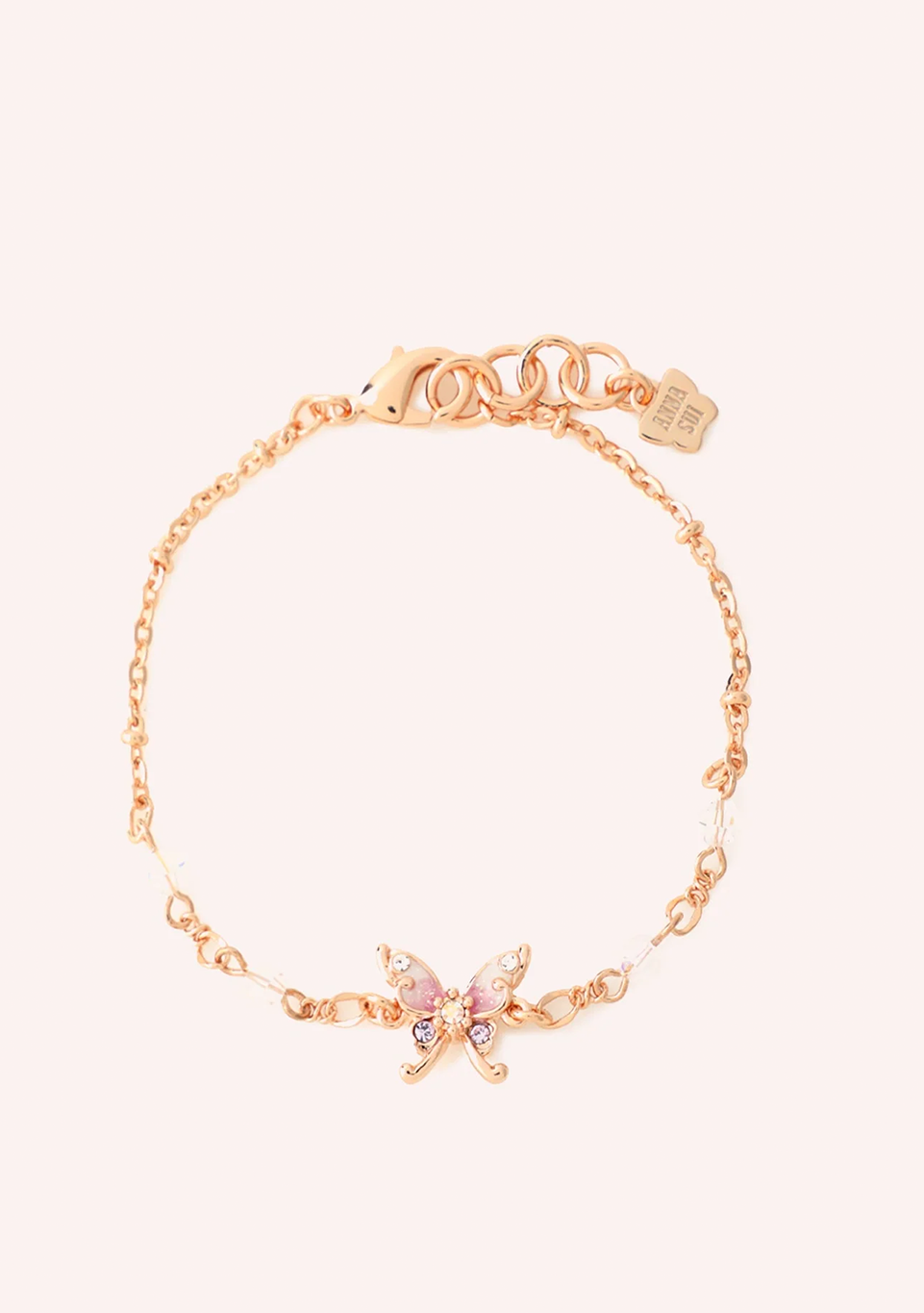 Butterfly Bracelet Rose Gold