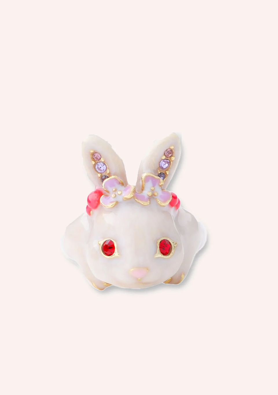 Chanel White Rabbit Ring
                White Multi