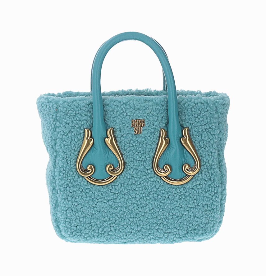 Magnolia Teddy bag Light Blue