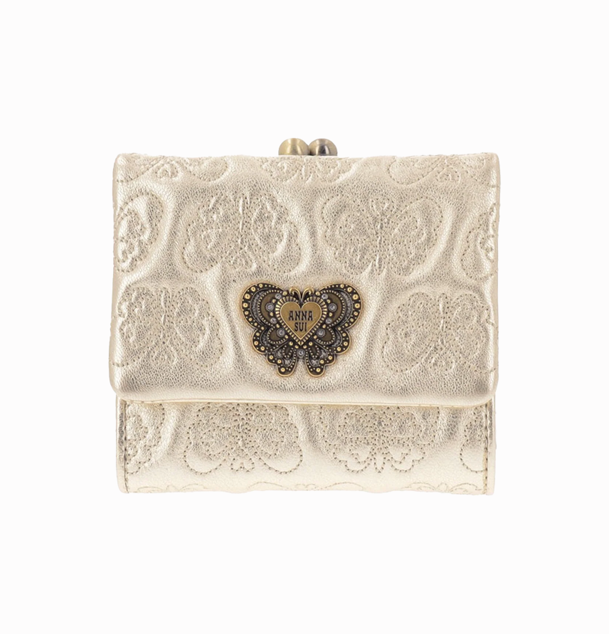 Small Chase Wallet Gold