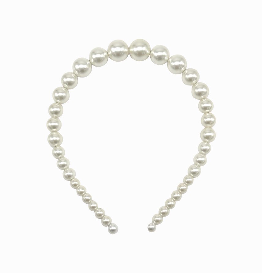 String of Pearls Headband Pearl