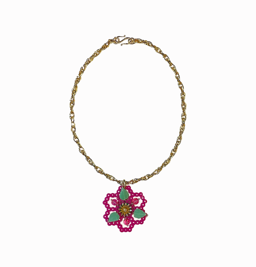 Daisy Chains Necklace
                Berry Multi