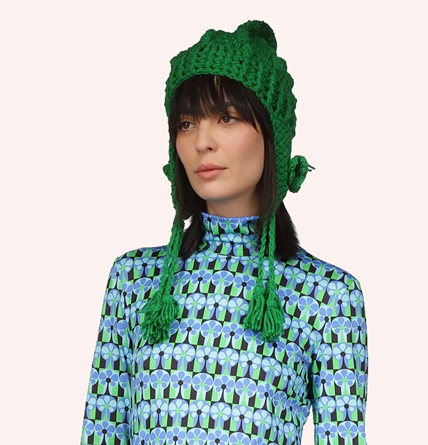 Butterfly Crochet Hat Clover