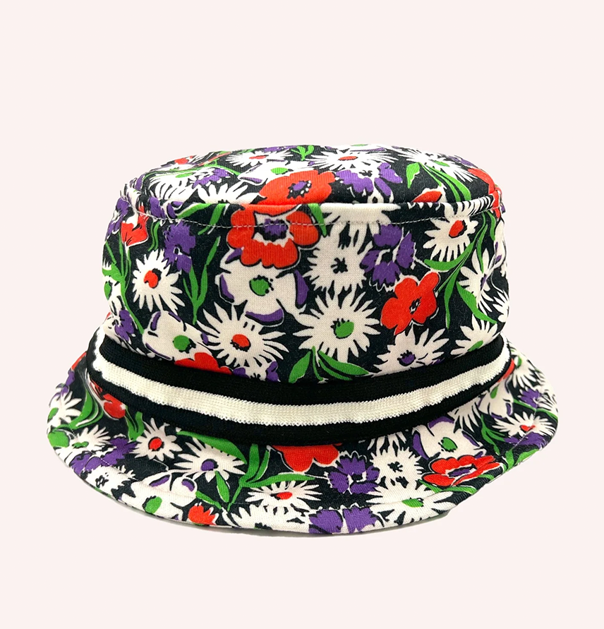 Daisies Bucket Hat Rouge Multi