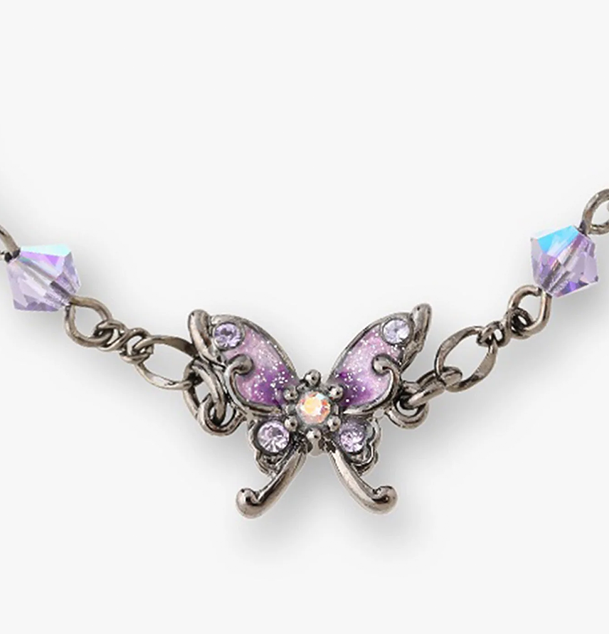 Butterfly Bracelet Black Multi