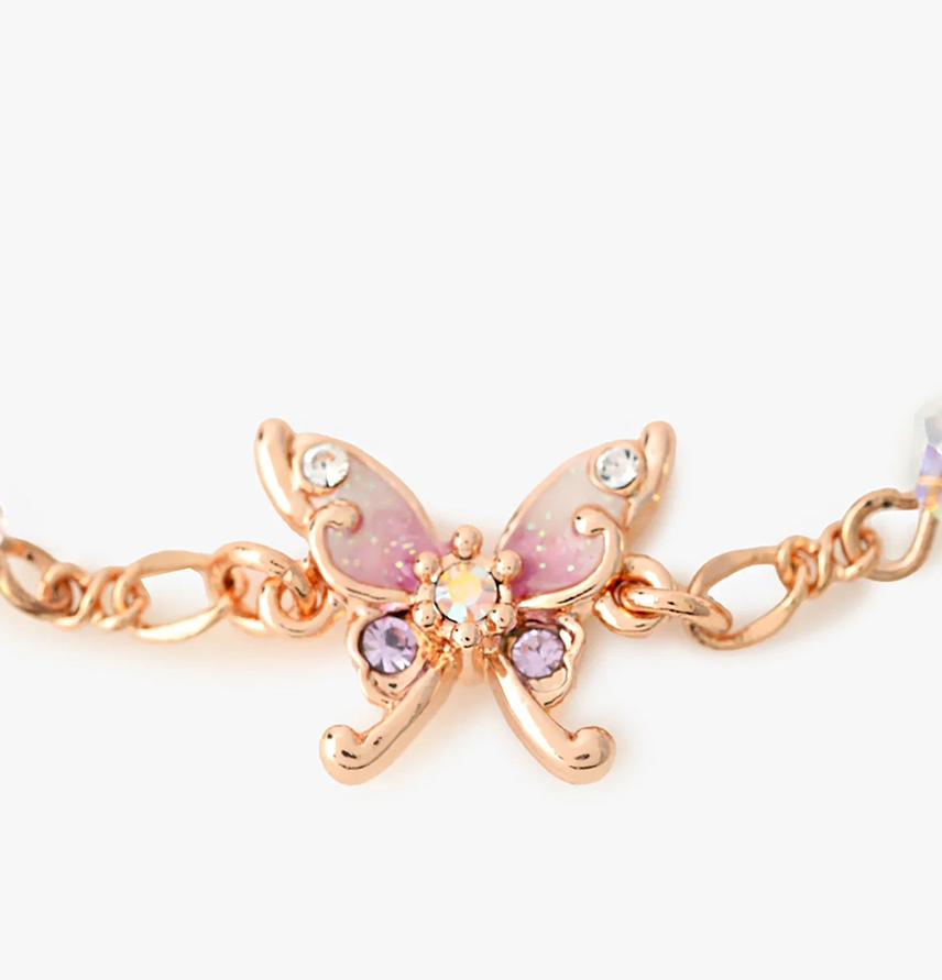 Butterfly Bracelet Rose Gold