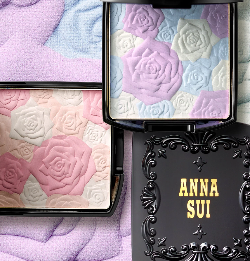 NEW: ANNA SUI ROSE PRESSED POWDER