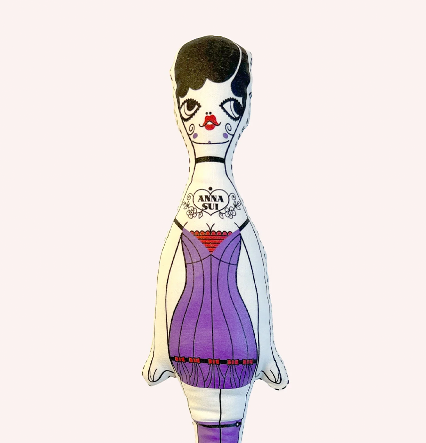 ANNA SUI DOLL PURPLE MULTI