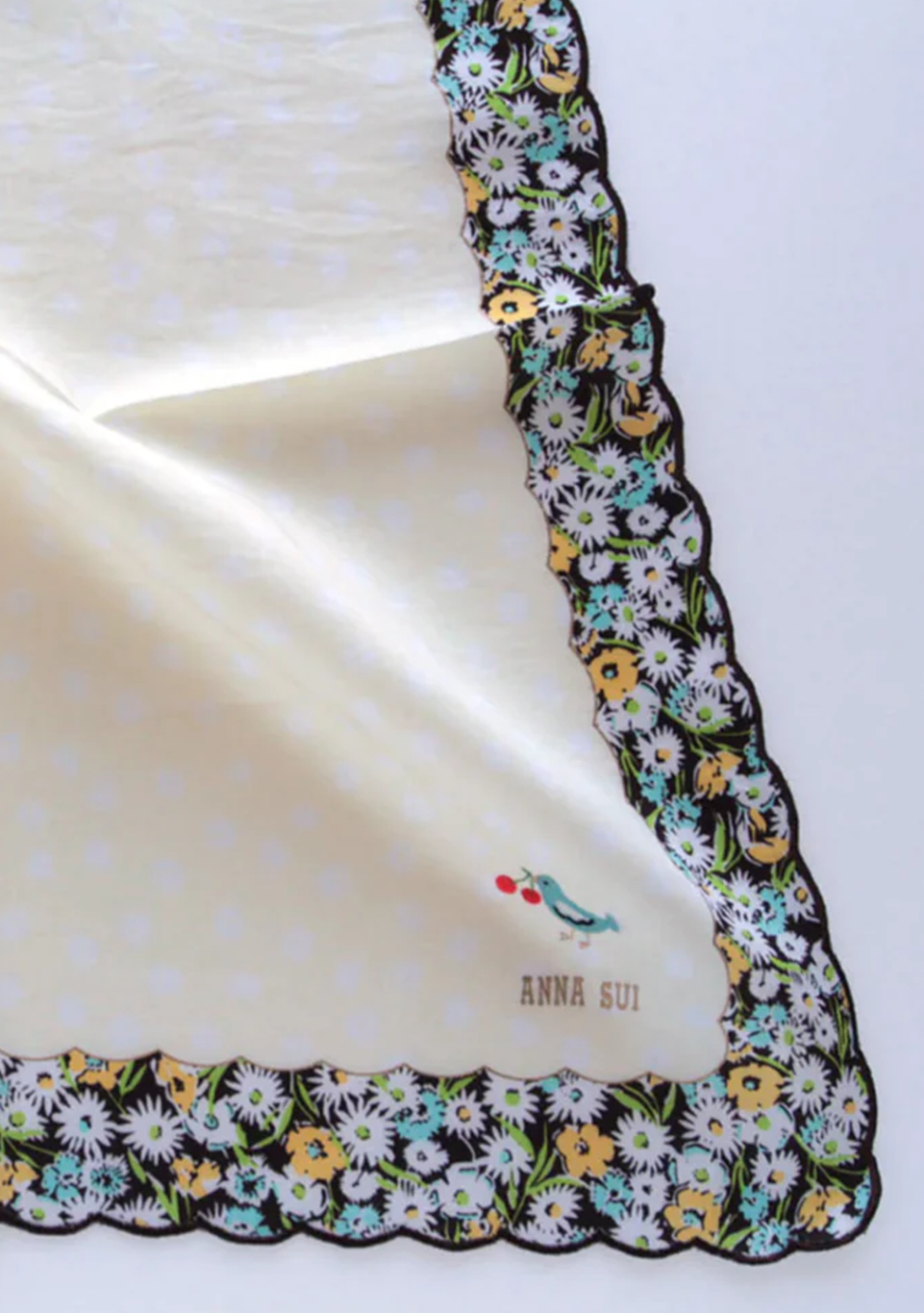 Birds and Berries Handkerchief
