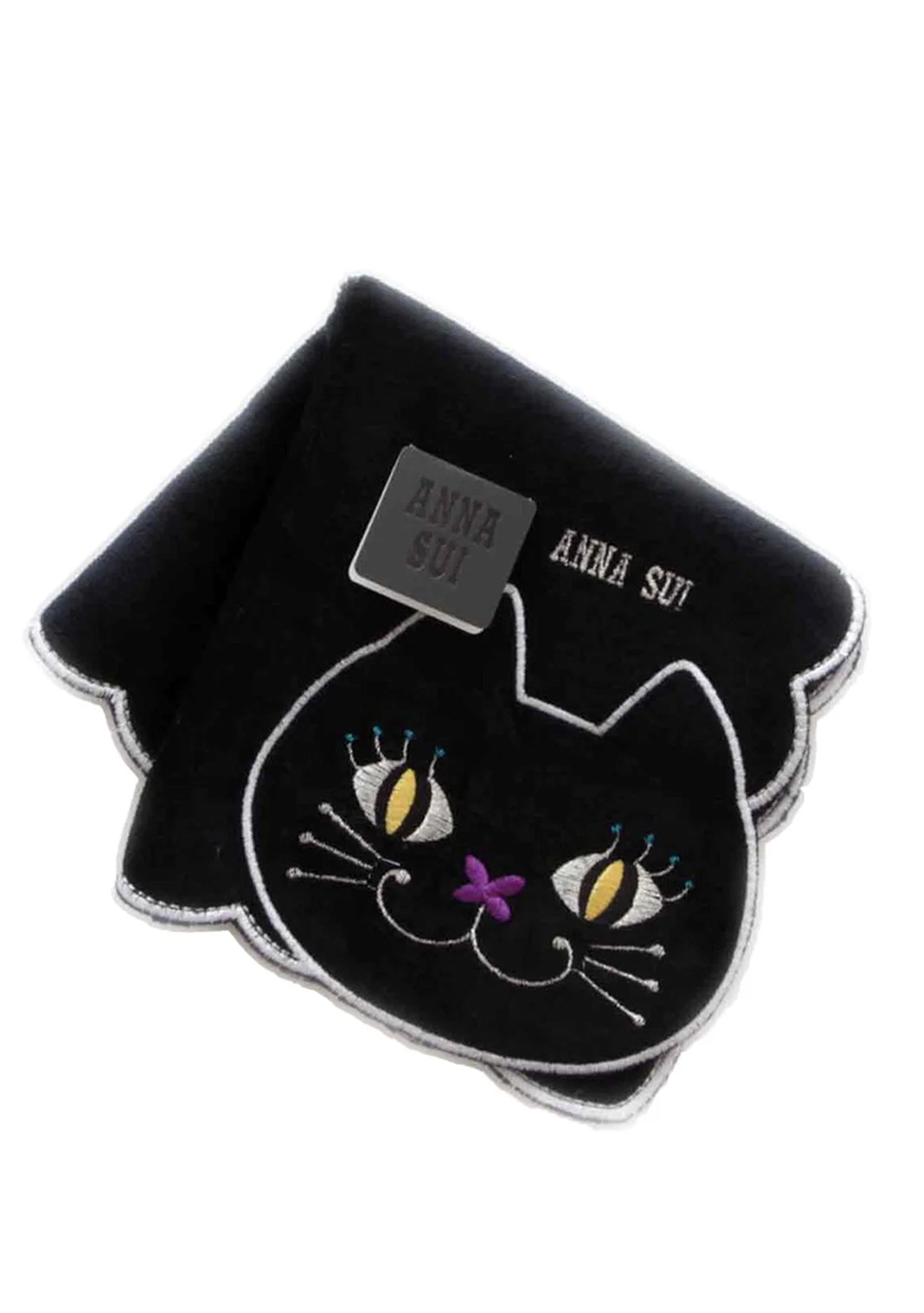 CAT EMBROIDERY WASHCLOTH