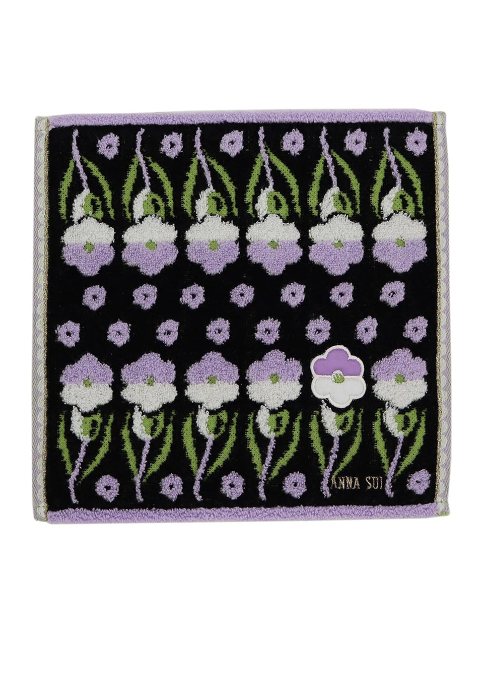 PANSY PANEL WASHCLOTH