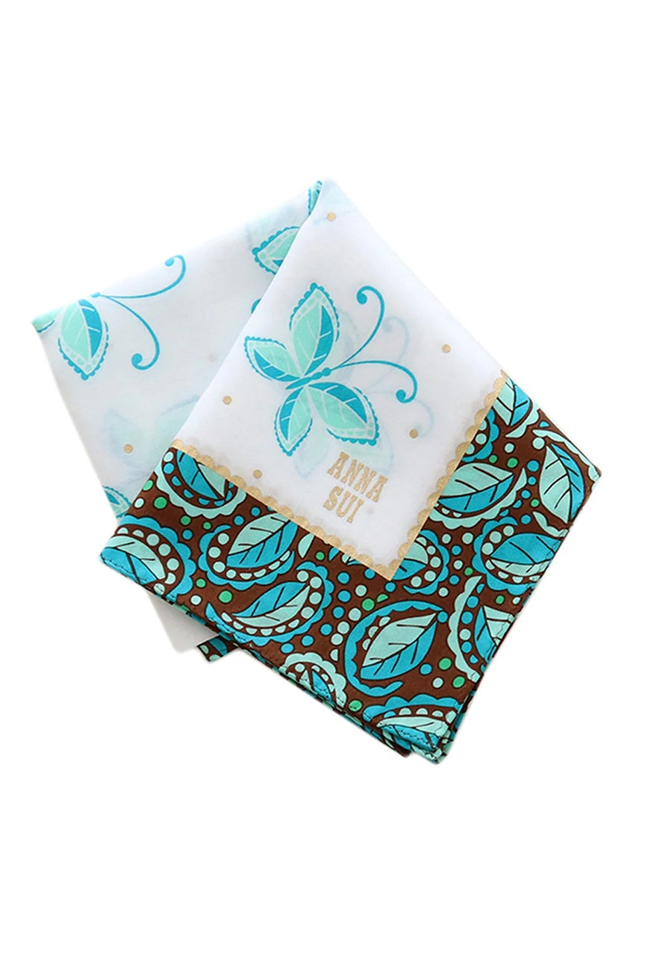 BUTTERFLY GARDEN HANDKERCHIEF