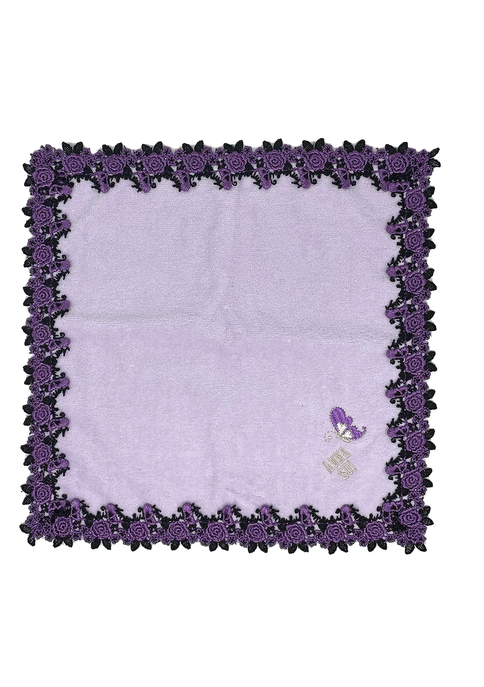 Rose Embroidery Washcloth