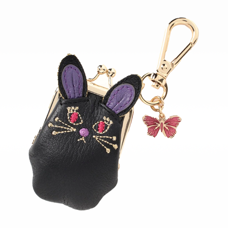 My Mimmy Mini Rabbit Keychain Black