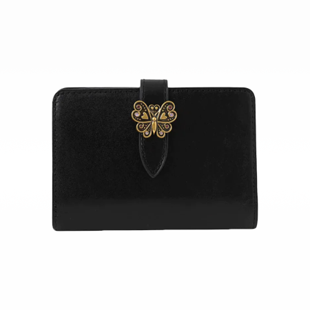 Small Roger Wallet Black
