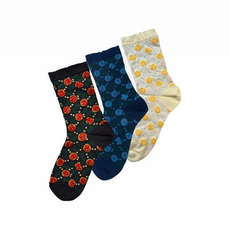 Rosy Dot Sock Bundle