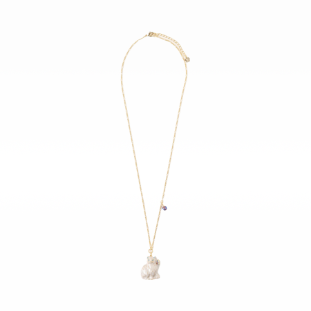 Cat Necklace Gold