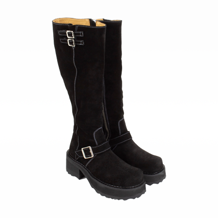 Anna Sui x John Fluevog Bondgirl Boot Black