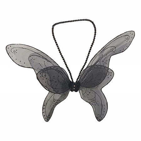 Fairy Wings Black Multi