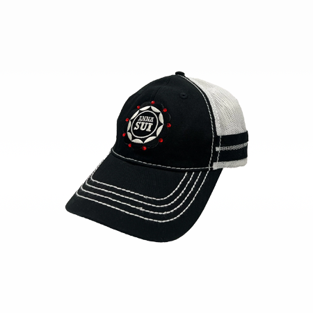 Anna Sui Trucker Hat Black Multi