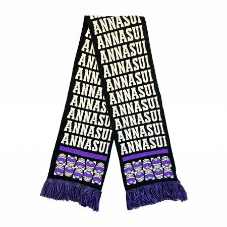 Anna Sui Scarf Black Multi
