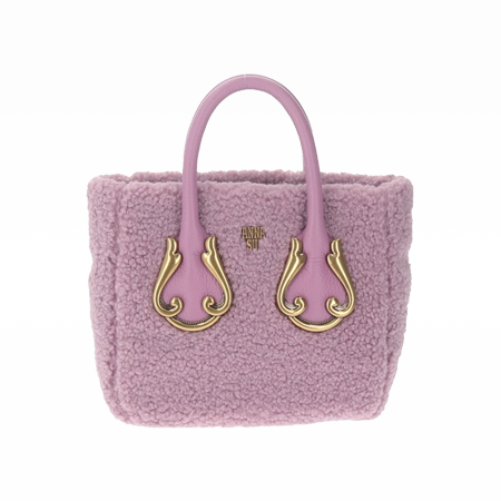 Magnolia Teddy bag Lavender