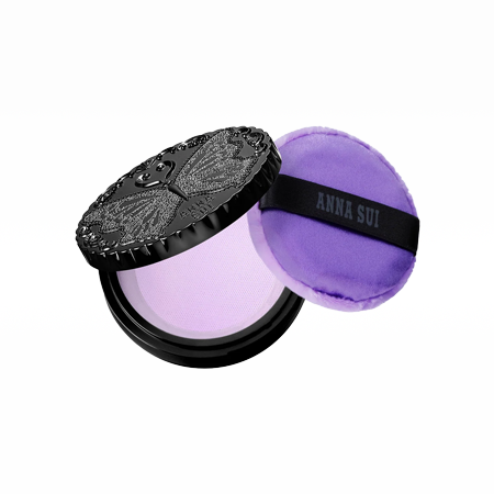 Loose Face Powder Mini Compact and Mini Refill Set Black