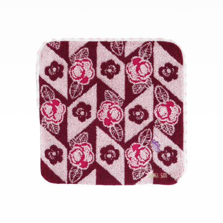 Zig Zag Roses Washcloth