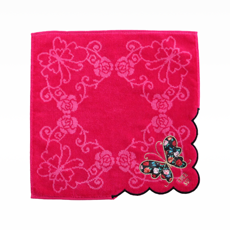 Butterfly Embroidery Washcloth