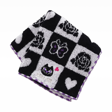 Anna Sui Checkered Washcloth