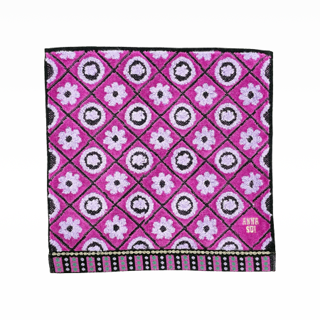 Floral Lattice Washcloth