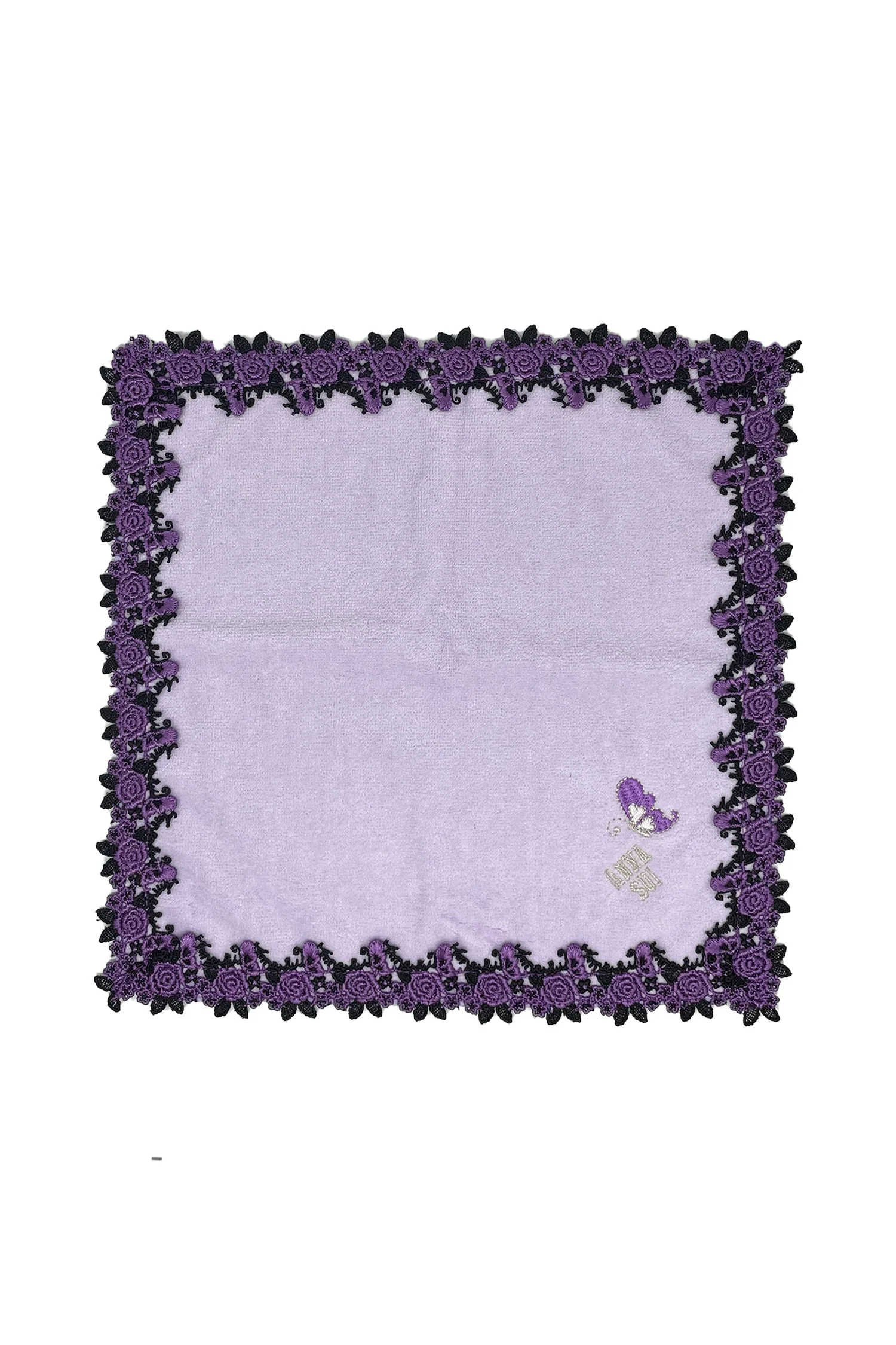Rose Embroidery Washcloth